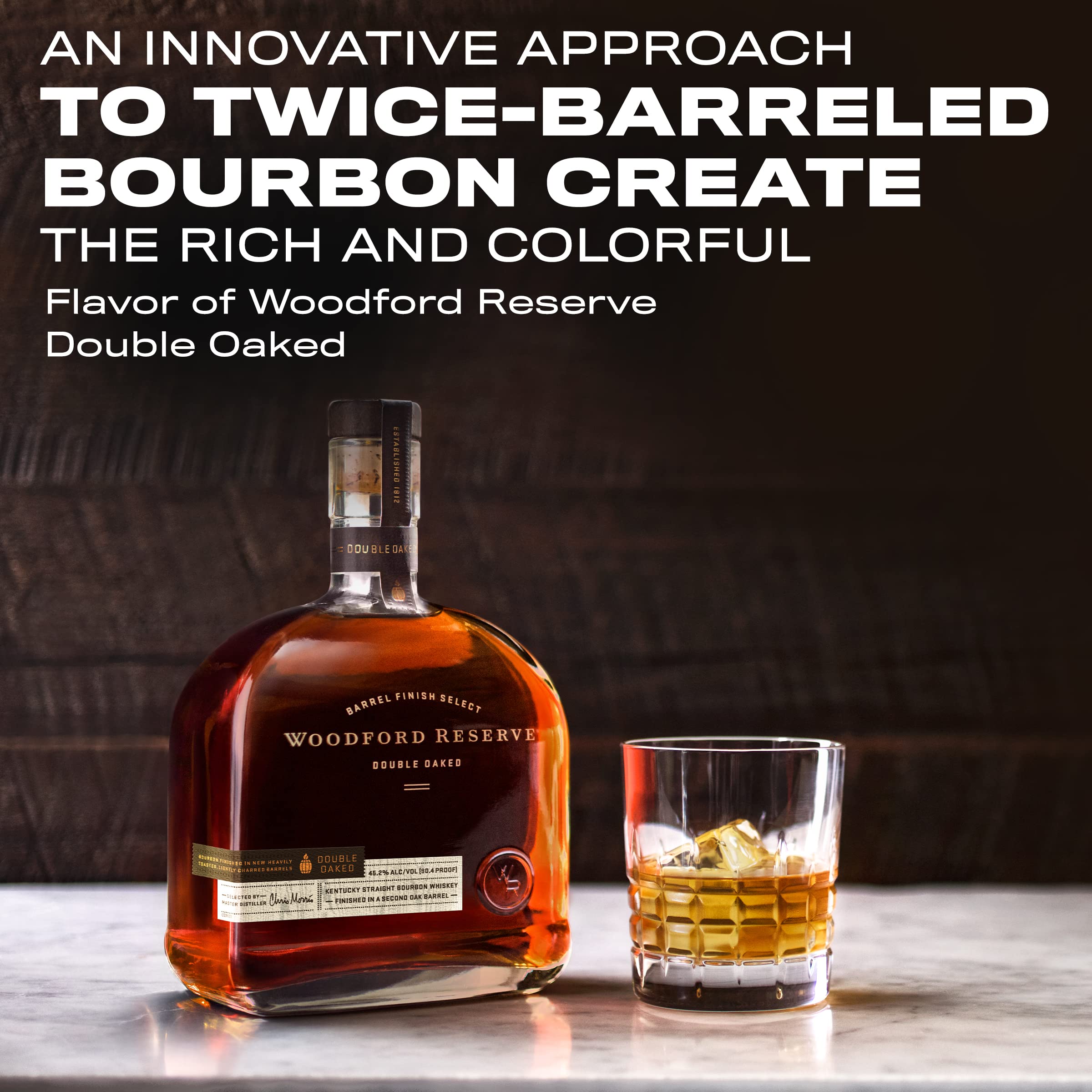 Woodford Reserve Double Oaked, 750ml : Amazon.sg: Grocery